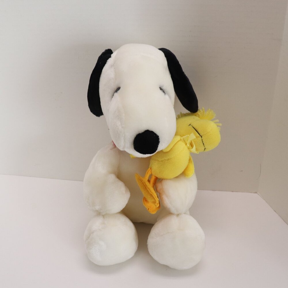 Peanuts Snoopy & Woodstock 12 in Plush Doll with both characters